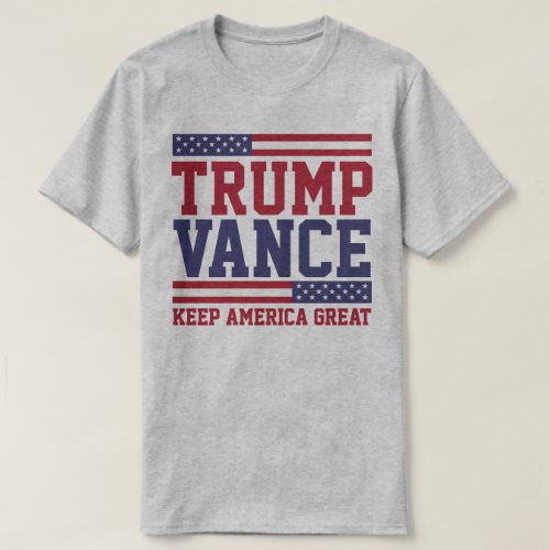 Donald Trump JD Vance 2024 Keep America Great T_Shirt