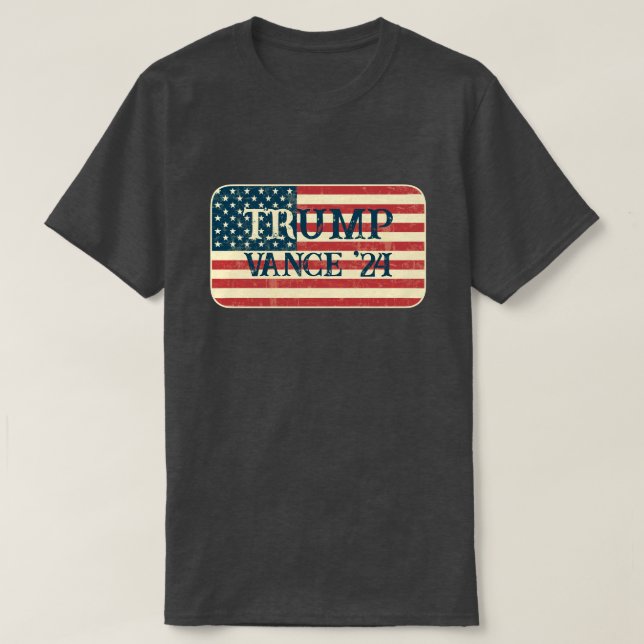 Donald Trump JD Vance 2024 T-Shirt (Design Front)