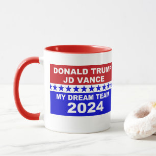 Donald Trump JD Vance My Dream Team 2024 Mug