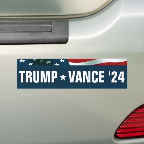 Donald Trump JD Vance President 24 Bumper Sticker