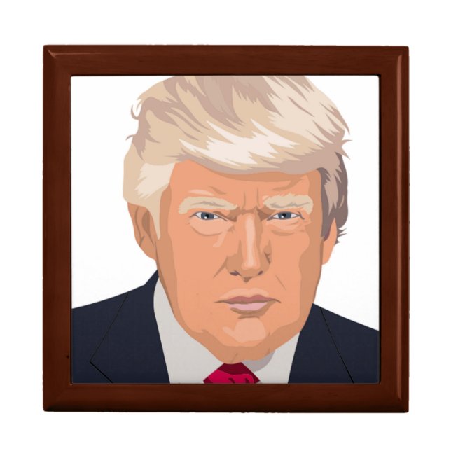 DONALD TRUMP JEWELRY BOX (Front)