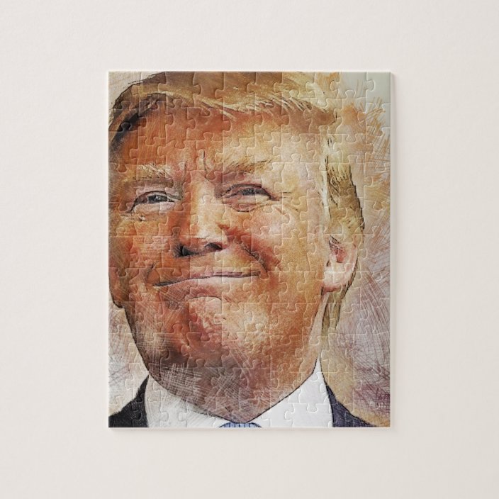 Donald Trump Jigsaw Puzzle | Zazzle.com