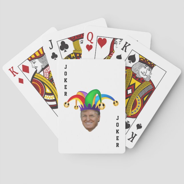 Donald Trump Joker Poker Cards (Back)