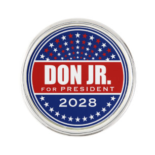 Donald Trump Jr. for President 2028 Lapel Pin