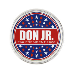 Donald Trump Jr. for President 2028 Lapel Pin
