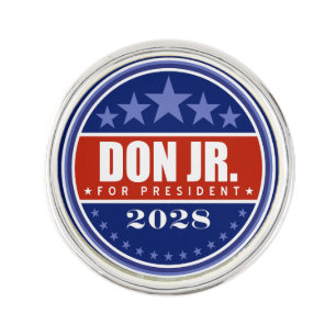 Donald Trump Jr. for President 2028 Lapel Pin