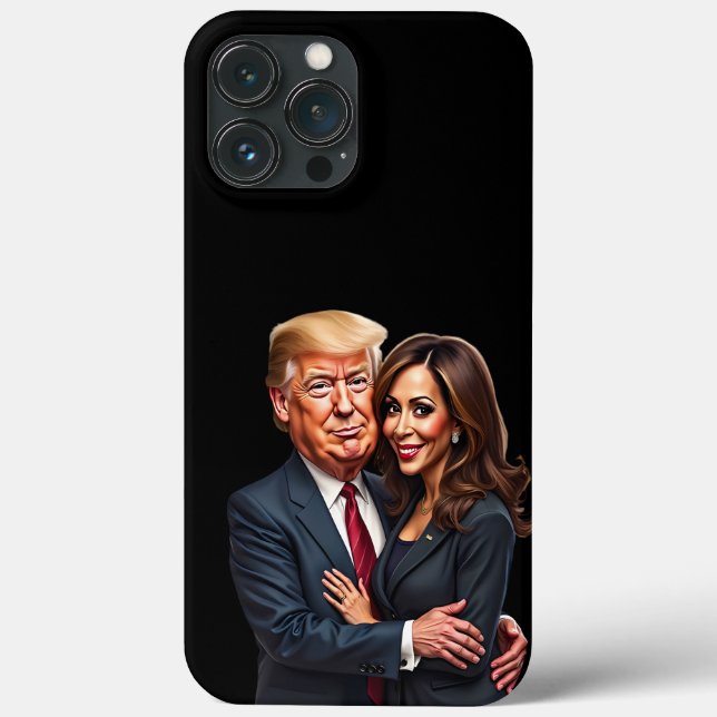 Donald Trump Kamala harris  Case-Mate iPhone Case (Back)