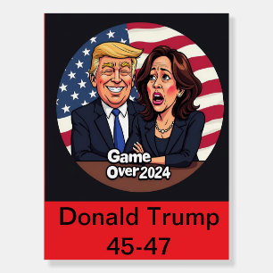 Donald Trump Kamala harris Foam Board