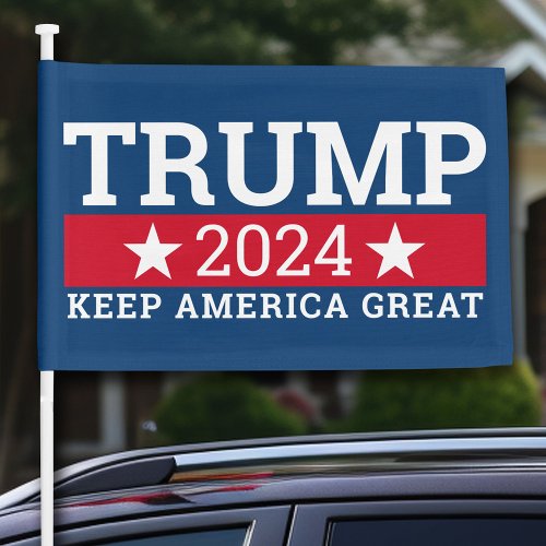 Donald Trump _ Keep America Great 2020 Car Flag