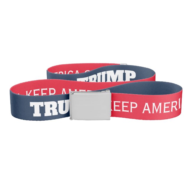 Donald Trump Keep America Great 2024 election Belt (Zig-Zag)
