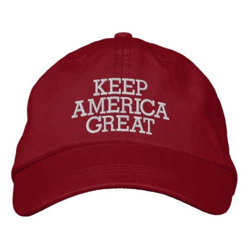 Donald Trump Keep America Great 2024 Embroidered Baseball Cap