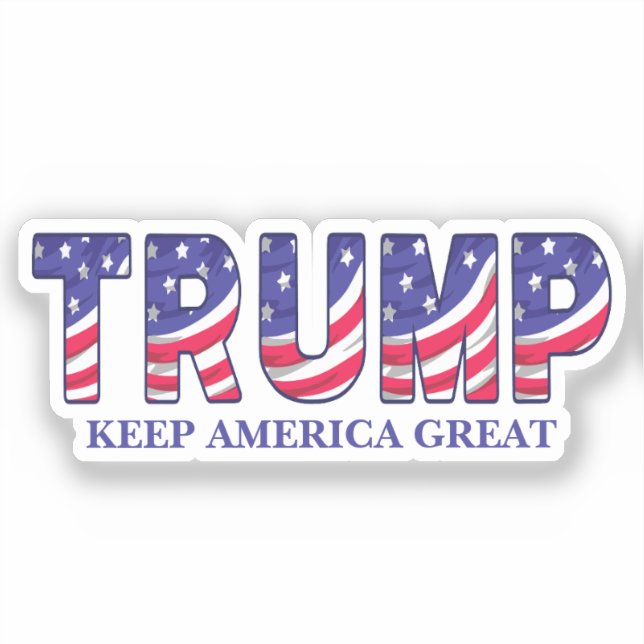 Donald Trump Keep America Great  Gift Watch Sticker (Front)