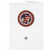 Donald Trump & Kim - Commemorative Coin On Back (Back)