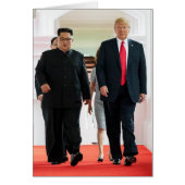 Donald Trump & Kim - Commemorative Coin On Back (Front)