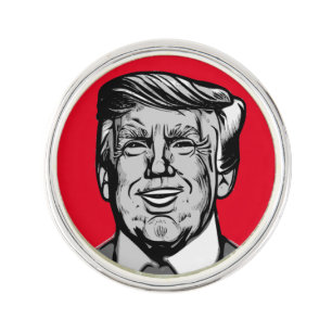 DONALD TRUMP  LAPEL PIN