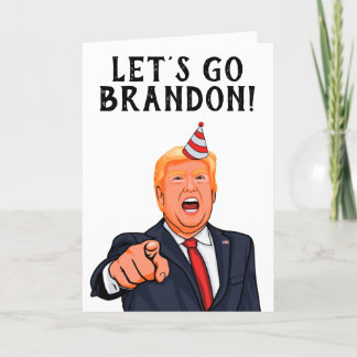 Donald Trump: Let's Go Brandon Birthday Thank You