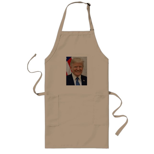 Donald Trump Long Apron (Front)