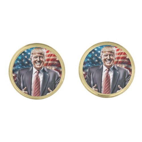 Donald Trump MAGA  Cufflinks