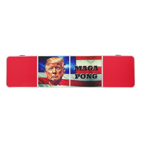 Donald Trump MAGA Pong Beer Pong Table