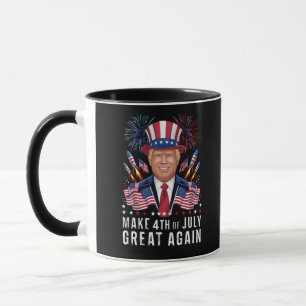 Donald Trump Make 4th Of July Great Again  Mug