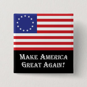 Donald Trump - Make America Great Again! Button