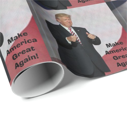 Donald Trump _ Make America Great Again Wrapping Paper