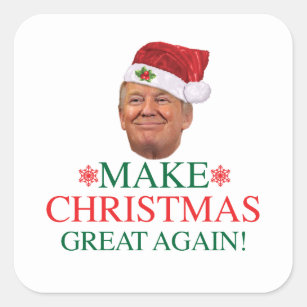 Donald Trump - Make Christmas Great Again Sticker