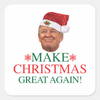 Donald Trump - Make Christmas Great Again Sticker
