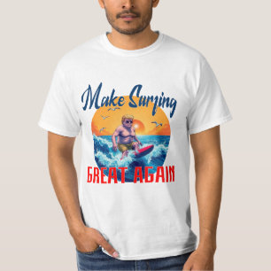 Donald Trump "Make Surfing Great Again" T-Shirt