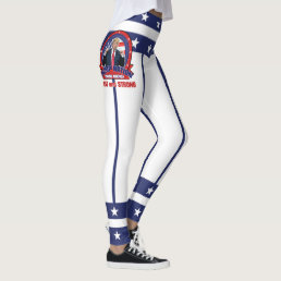 Donald Trump - MAKING AMERICA GREAT and STRONG v2 Leggings