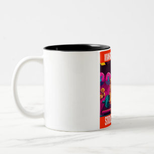 DONALD TRUMP - MAKING AMERICA STRONG AGAIN Two-Tone COFFEE MUG