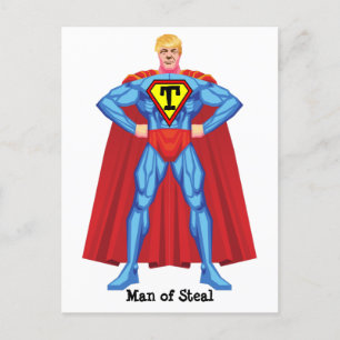 Donald Trump Man Of Steal Postcard