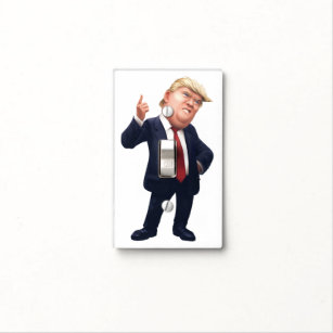 Donald Trump Meme President USA  Light Switch Cover
