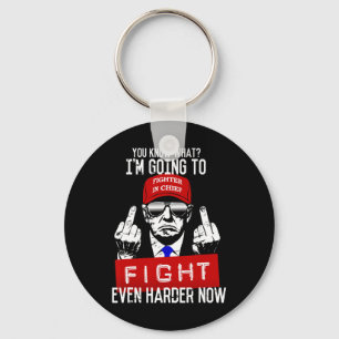 Donald Trump Middle Finger Flipping Off Pro Republ Keychain