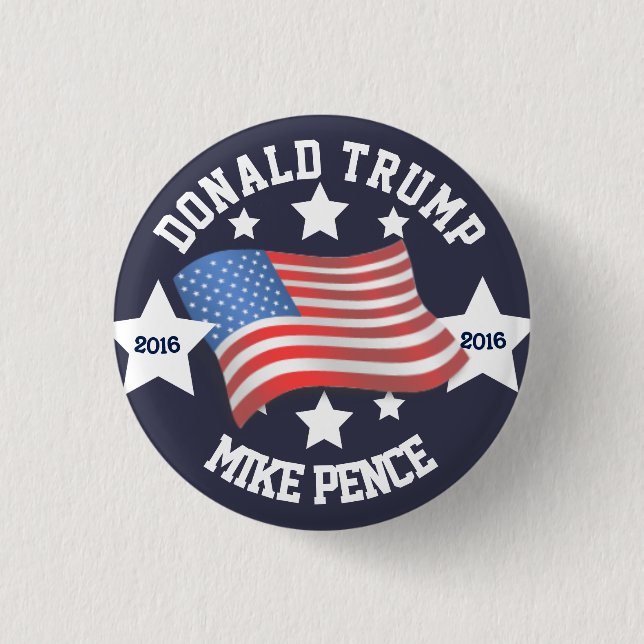 Donald Trump / Mike Pence Button (Front)