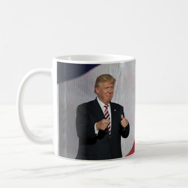 Donald Trump & Mike Pence Coffee Mug (Left)