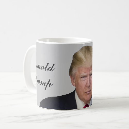 DONALD TRUMP MOST POPULAR BACKGROUND COFFEE MUG