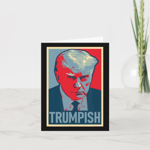 Donald Trump Mug Shot  Card
