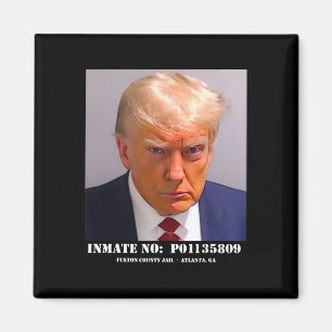 Donald Trump Mug Shot Magnet