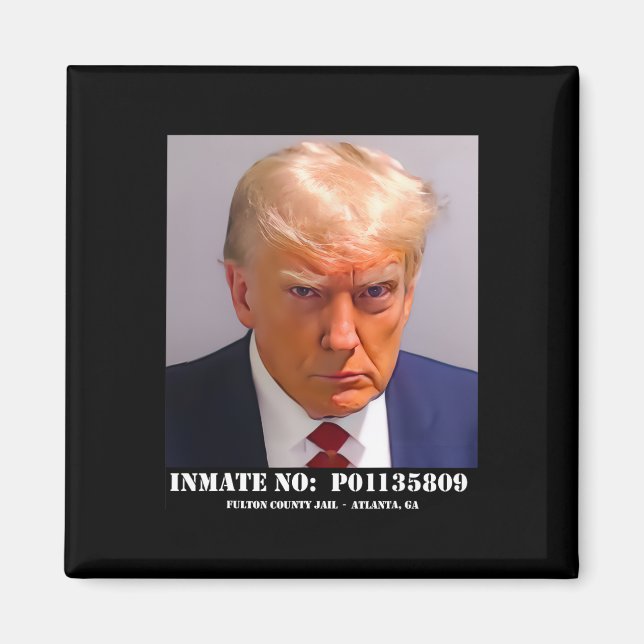 Donald Trump Mug Shot  Magnet (Front)