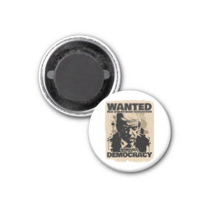 Donald Trump Mugshot Wanted Poster - Georgia Count Magnet