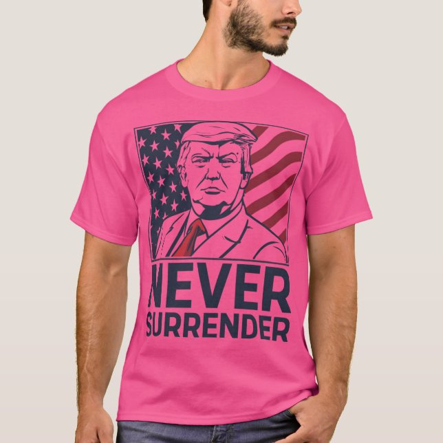 Donald Trump Mugshot Wanted Save America 2024 Funn T-Shirt (Front)