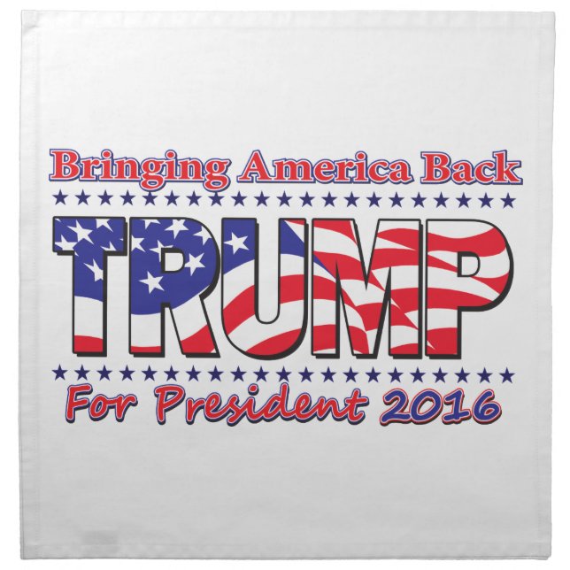 Donald Trump Napkin (Front)