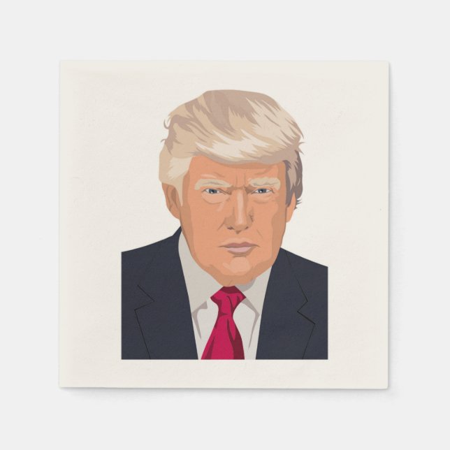 DONALD TRUMP NAPKINS (Front)