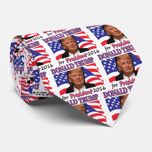 Donald Trump Neck Tie (Rolled)
