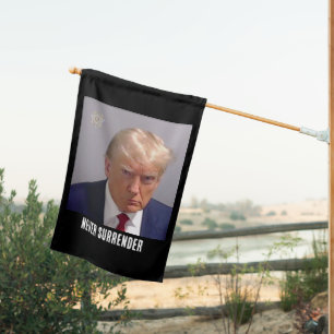 Donald Trump  Never Surrender House Flag
