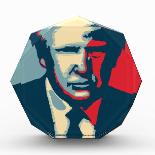 donald trump nope acrylic award
