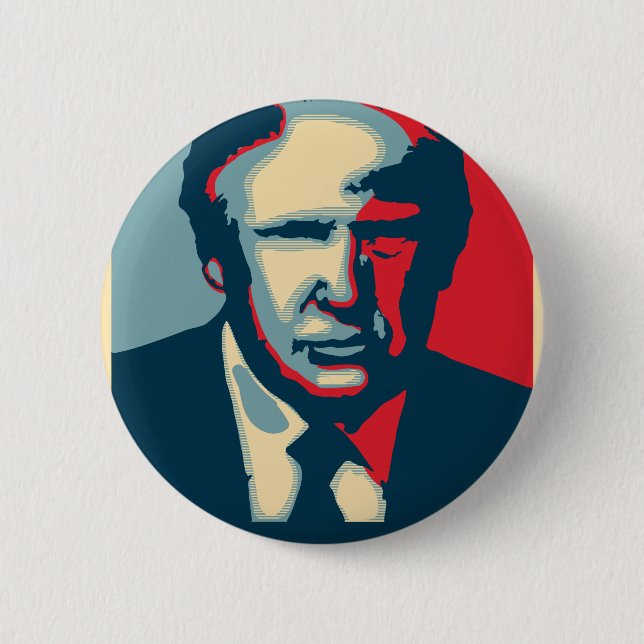 donald trump nope button (Front)