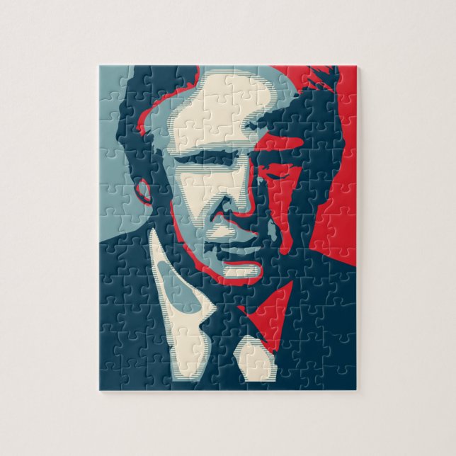 donald trump nope jigsaw puzzle (Vertical)