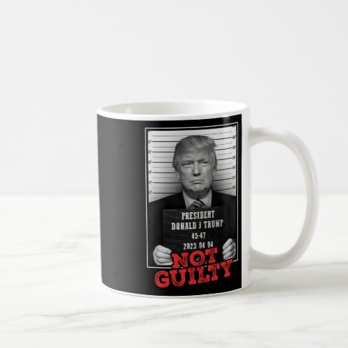 Donald Trump Not Guilty Mug Shot 